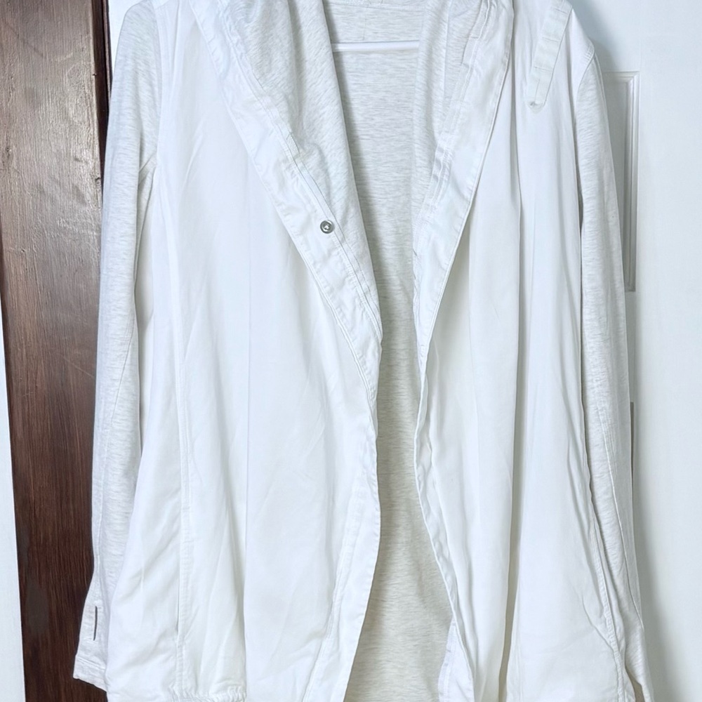 lululemon athletica White Hoodie